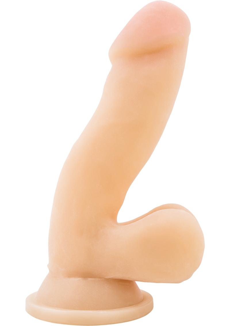 Load image into Gallery viewer, Au Naturel Sensa Feel Dildo with Suction Cup - Vanilla - 6.5in
