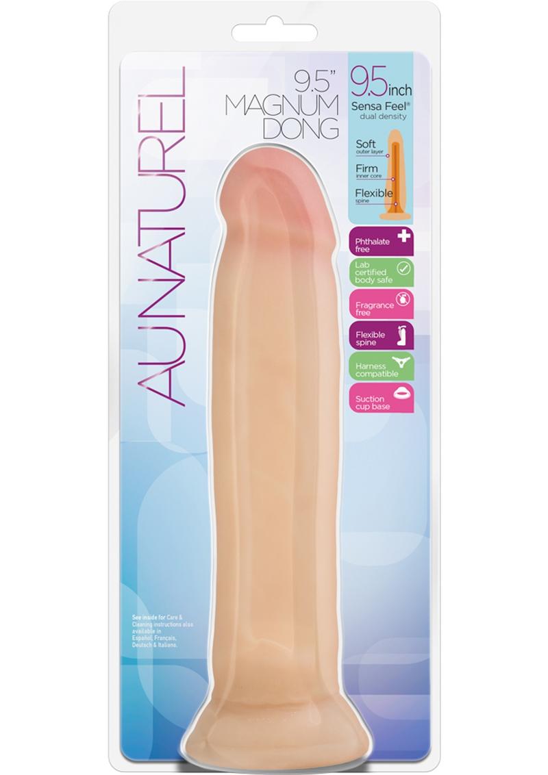 Load image into Gallery viewer, Au Naturel Sensa Feel Magnum Dildo - Vanilla - 9.5in
