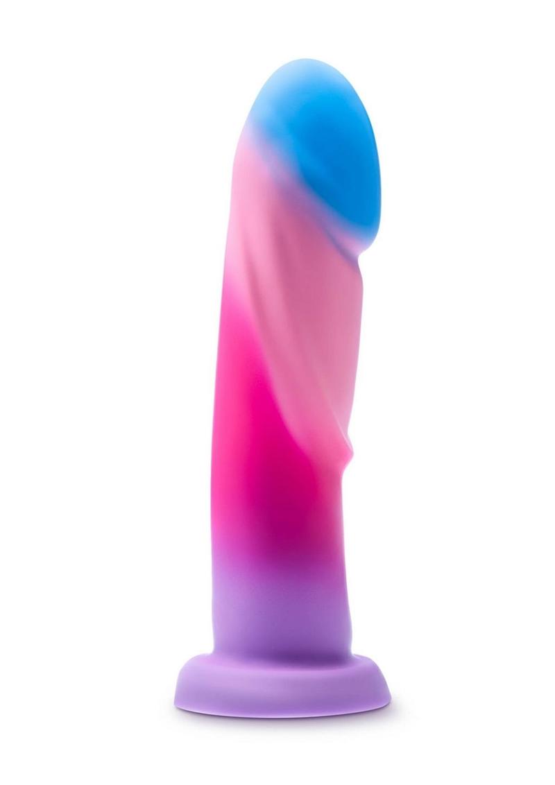 Load image into Gallery viewer, Avant Borealis Dreams Silicone Dildo - Cotton Candy - Multicolor
