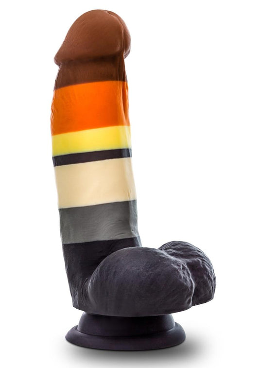 Avant Pride P9 Bear Silicone Dildo - Multicolor - Small - 7.5in