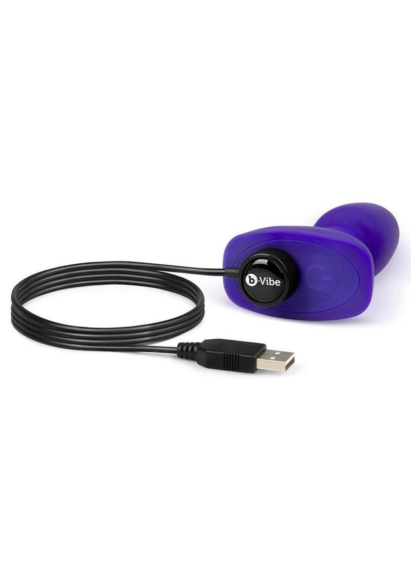 Load image into Gallery viewer, B-Vibe Rimming Petite Rechargeable Silicone Anal Plug with Remote Control
