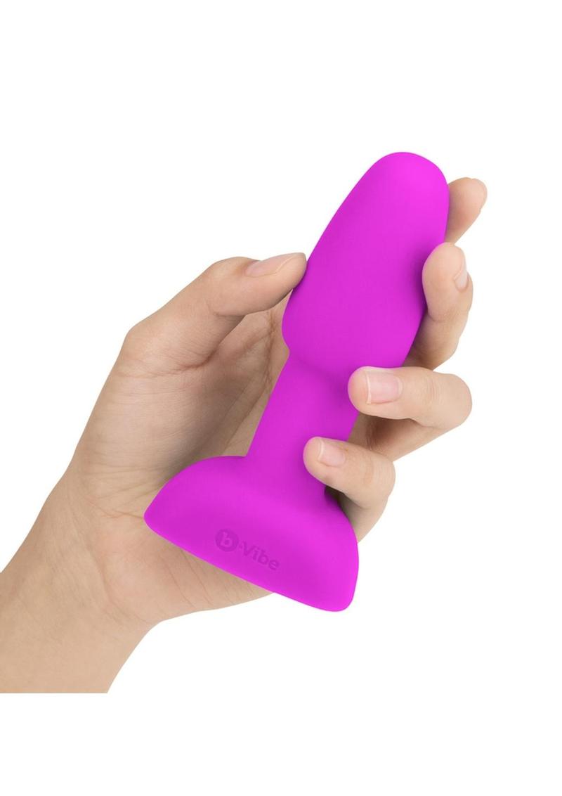 Load image into Gallery viewer, B-Vibe Rimming Petite Rechargeable Silicone Anal Plug with Remote
