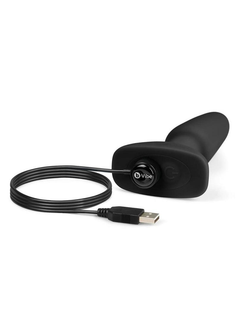 Load image into Gallery viewer, B-Vibe Rimming Plug 2 Rechargeable Silicone Anal Plug
