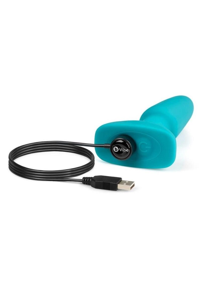 Load image into Gallery viewer, B-Vibe Rimming Plug 2 Rechargeable Silicone Anal Plug
