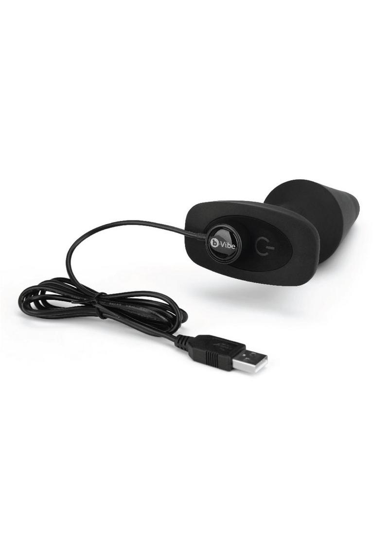 Load image into Gallery viewer, B-Vibe Rimming Plug XL Rechargeable Silicone Anal Plug
