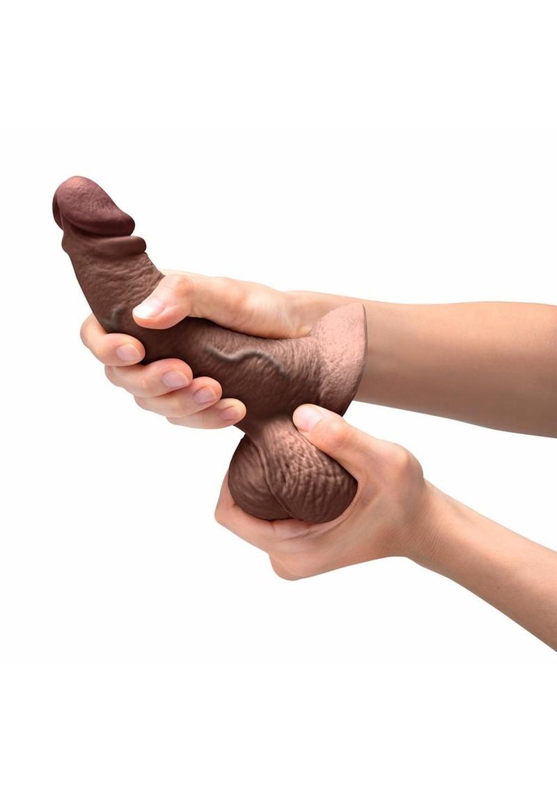 Load image into Gallery viewer, B-Vibe Slipskin Realistic Silicone Curved Dildo
