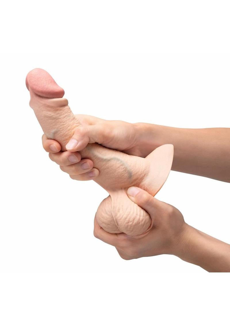 Load image into Gallery viewer, B-Vibe Slipskin Realistic Silicone Curved Dildo
