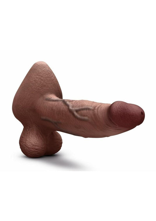 B-Vibe Slipskin Realistic Silicone Girthy Dildo