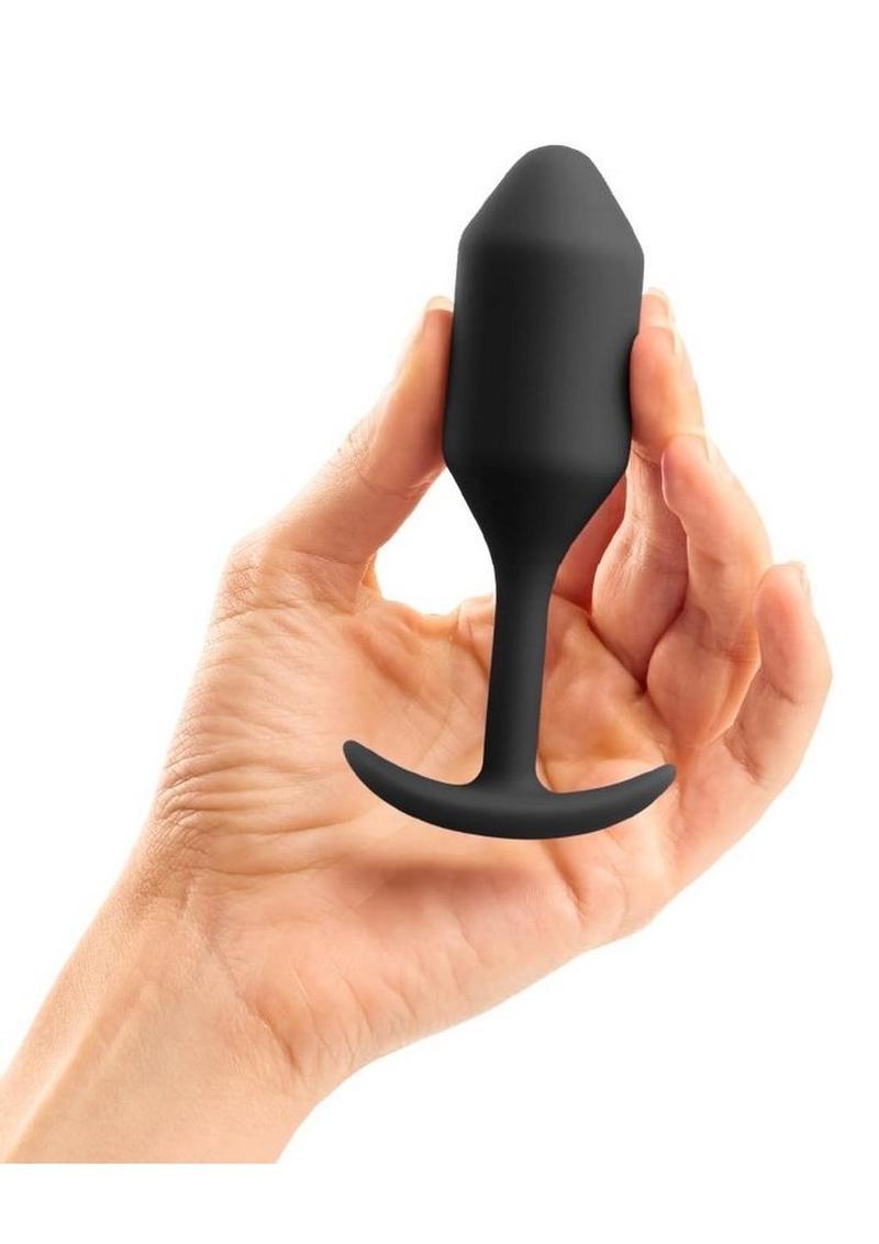 Load image into Gallery viewer, B-Vibe Snug Plug 2 Silicone Weighted Anal Plug
