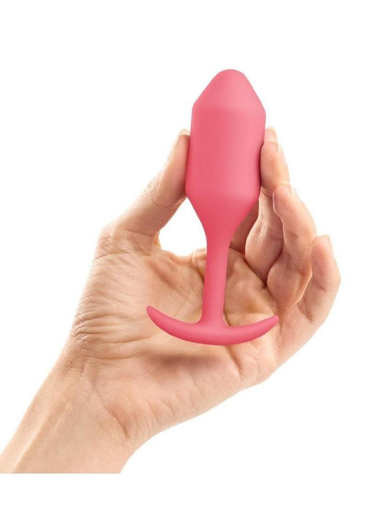 B-Vibe Snug Plug 2 Silicone Weighted Anal Plug