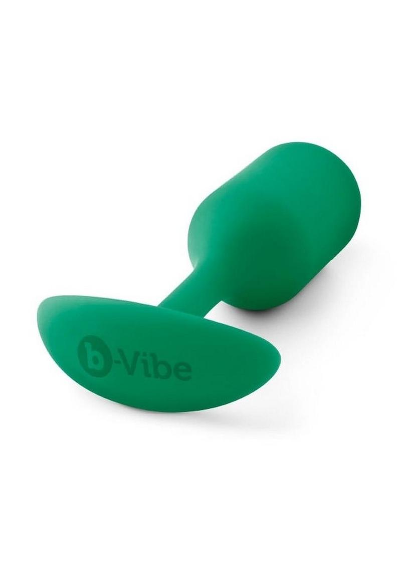 Load image into Gallery viewer, B-Vibe Snug Plug 2 Silicone Weighted Anal Plug
