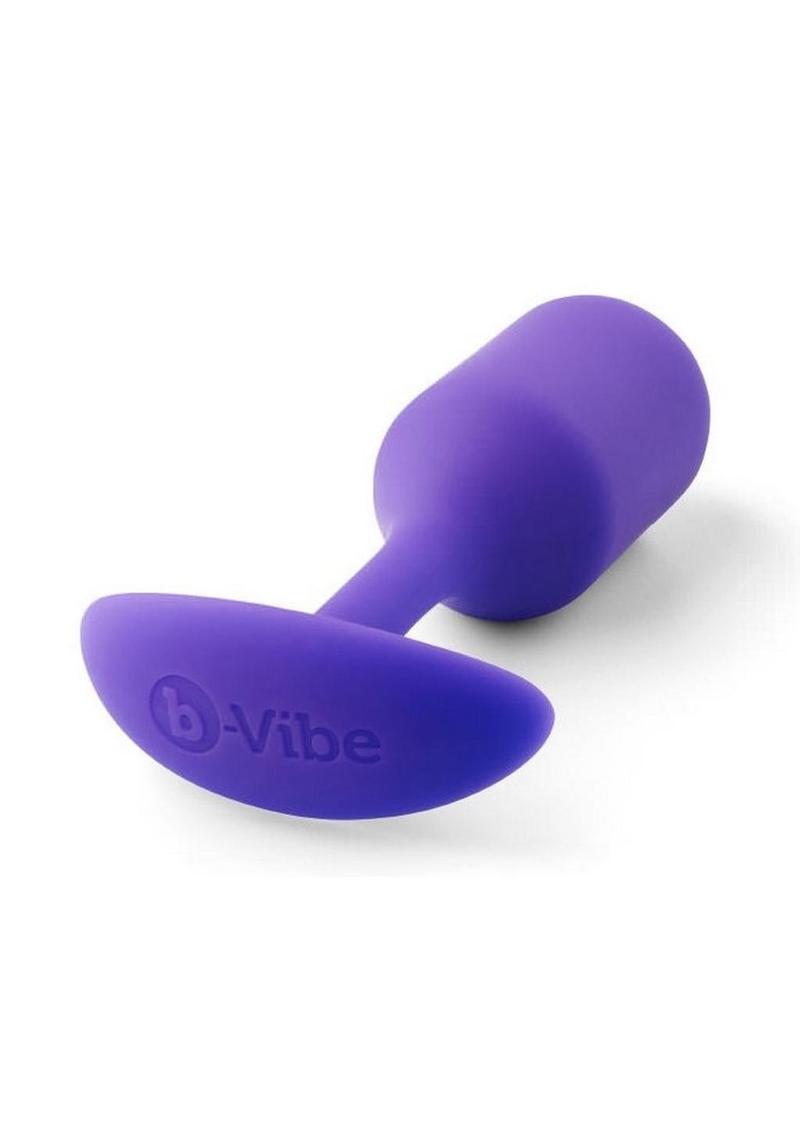 Load image into Gallery viewer, B-Vibe Snug Plug 2 Silicone Weighted Anal Plug
