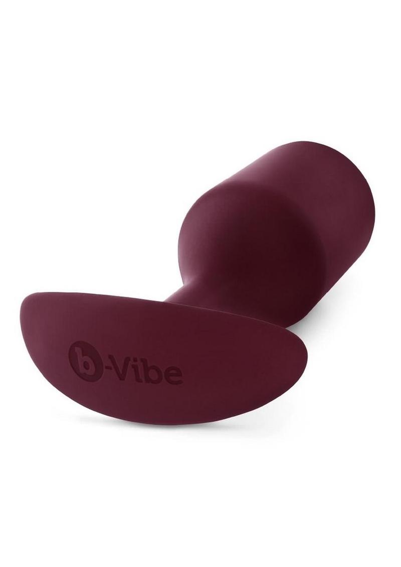 Load image into Gallery viewer, B-Vibe Snug Plug 5 Silicone Weighted Anal Plug - Dark
