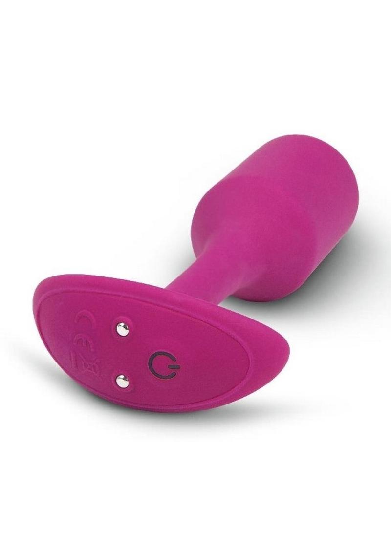 Load image into Gallery viewer, B-Vibe Vibrating Snug Plug 2 Rechargeable Silicone Anal Plug
