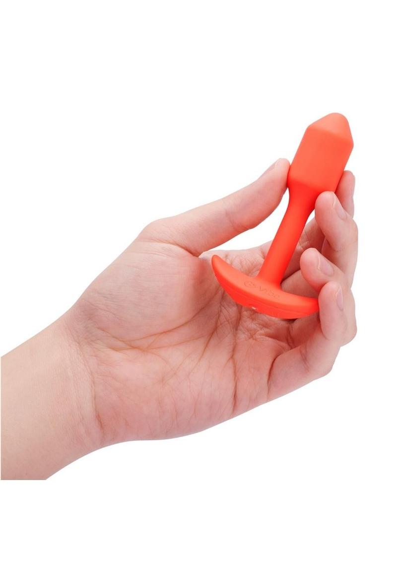 Load image into Gallery viewer, B-Vibe Vibrating Snug Plug Rechargeable Silicone Anal Plug
