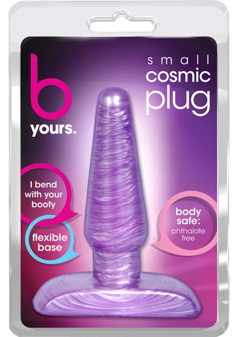 Load image into Gallery viewer, B Yours Cosmic Butt Plug - Purple - Small
