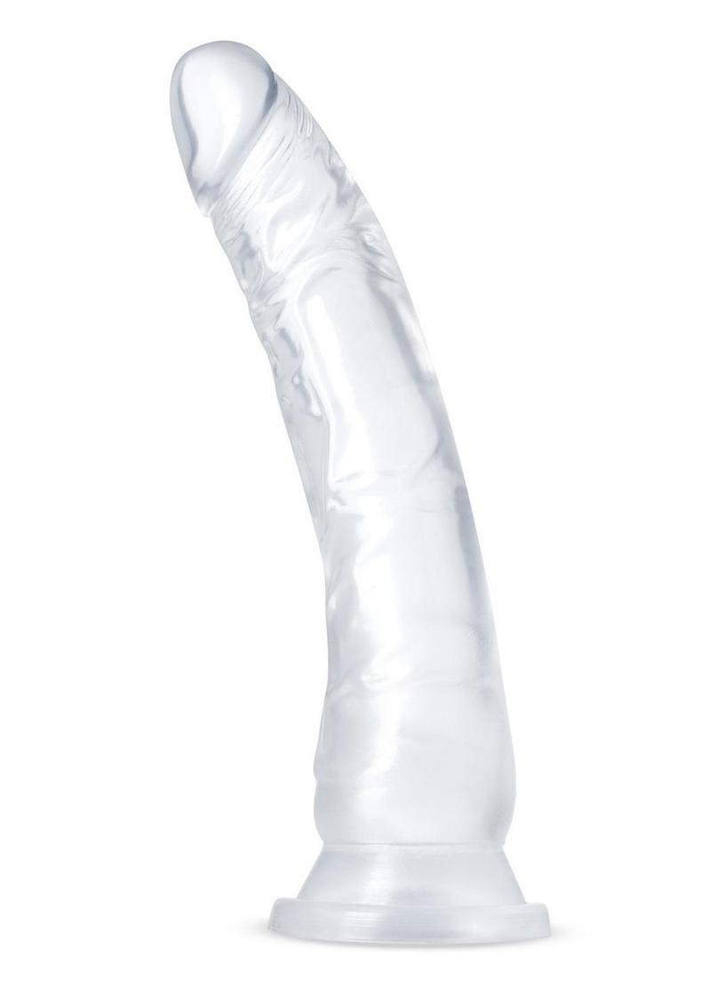 Load image into Gallery viewer, B Yours Diamond Glisten Dildo - Clear - 8.75in
