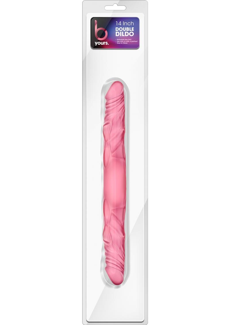 Load image into Gallery viewer, B Yours Double Dildo - Pink - 14in
