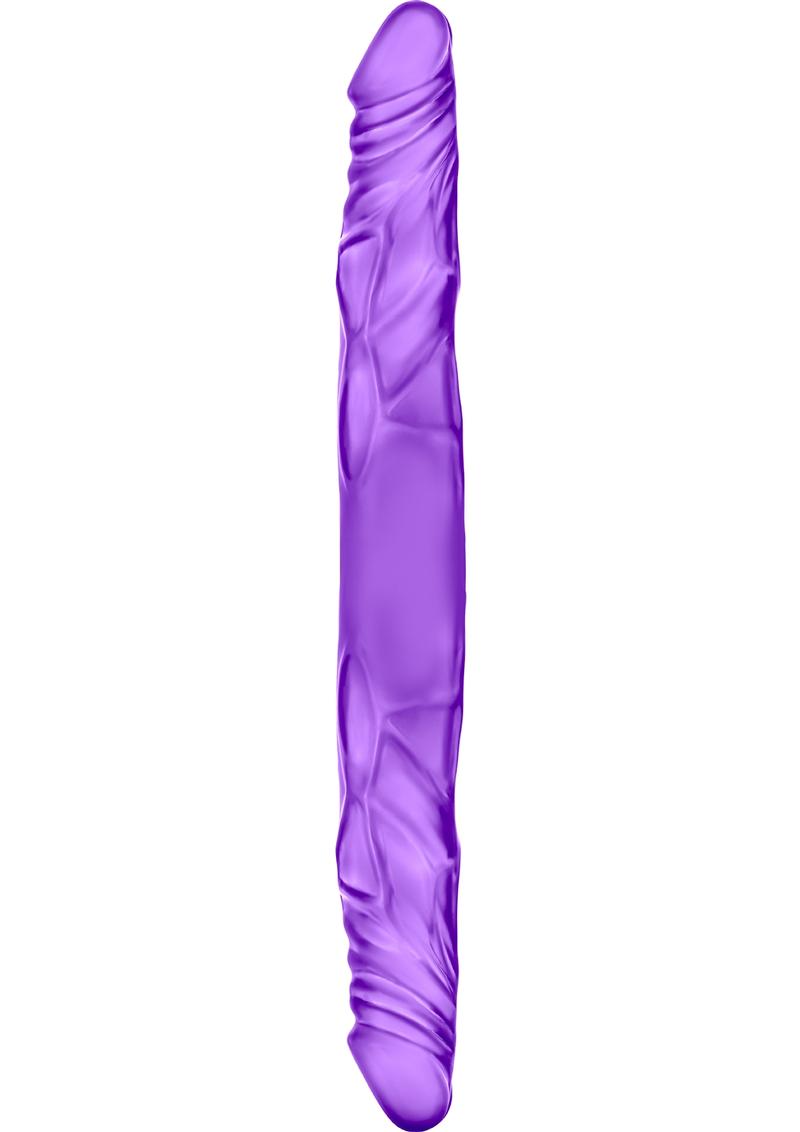 Load image into Gallery viewer, B Yours Double Dildo - Purple - 14in
