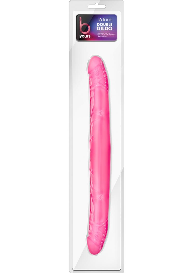 Load image into Gallery viewer, B Yours Double Dildo - Pink - 16in
