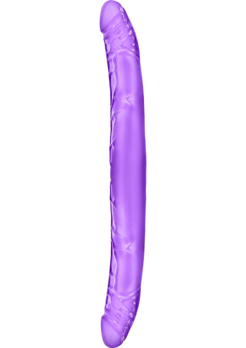 Load image into Gallery viewer, B Yours Double Dildo - Purple - 16in
