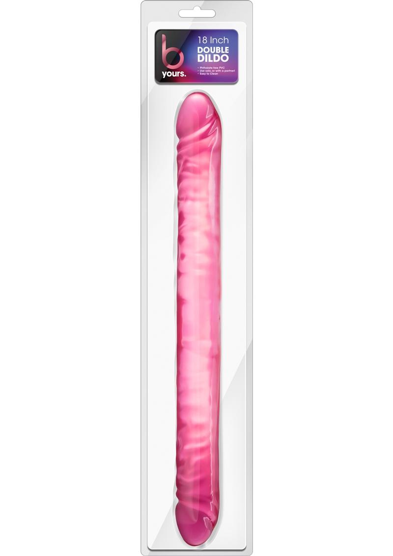 Load image into Gallery viewer, B Yours Double Dildo - Pink - 18in
