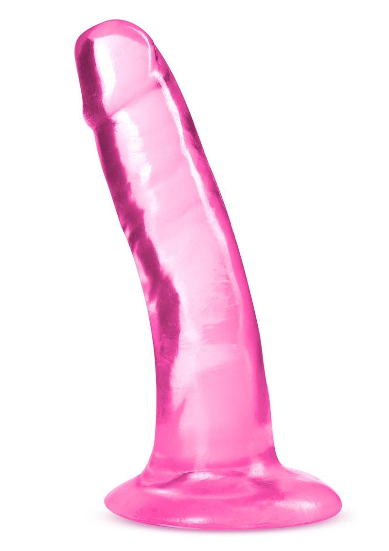 Load image into Gallery viewer, B Yours Plus Hard N&#39; Happy Realistic Dildo - Pink - 5.5in
