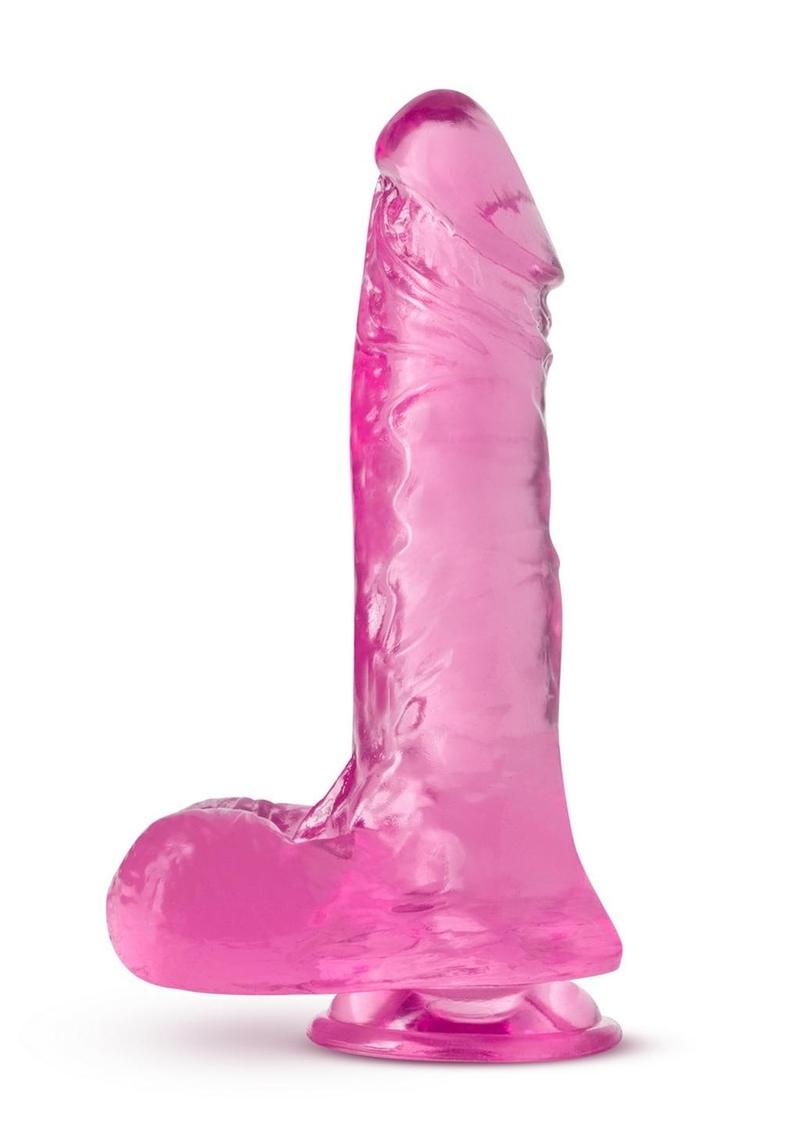 Load image into Gallery viewer, B Yours Plus Rock N&#39; Roll Realistic Dildo with Balls - Pink - 8in
