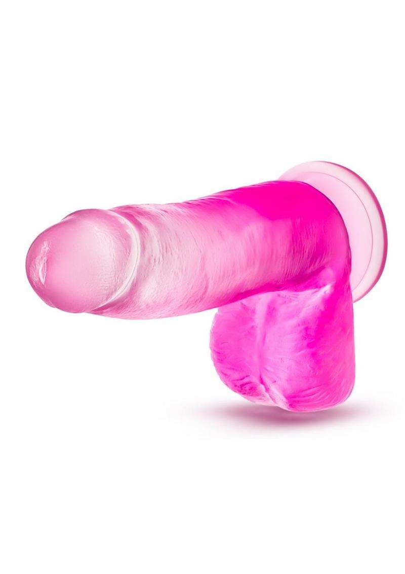 Load image into Gallery viewer, B Yours Sugar Magnolia Dildo 7in Fuschia
