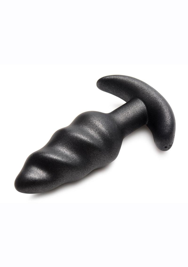 Load image into Gallery viewer, Bang 25x Rechargeable Silicone Swirl Anal Plug with Remote Control
