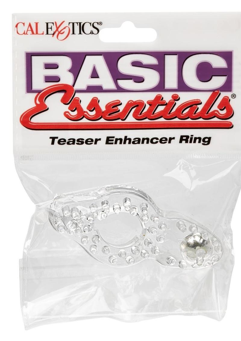 Load image into Gallery viewer, Basic Essentials Teaser Enhancer Cock Ring - Clear
