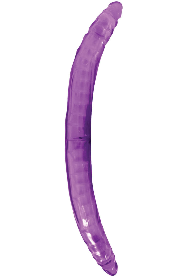 Load image into Gallery viewer, Bendable Double Dildo Vibrating Dildo - Lavender/Purple
