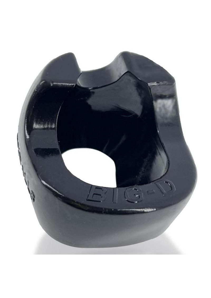 Load image into Gallery viewer, Big-D Shaft Grip Cock Ring - Black
