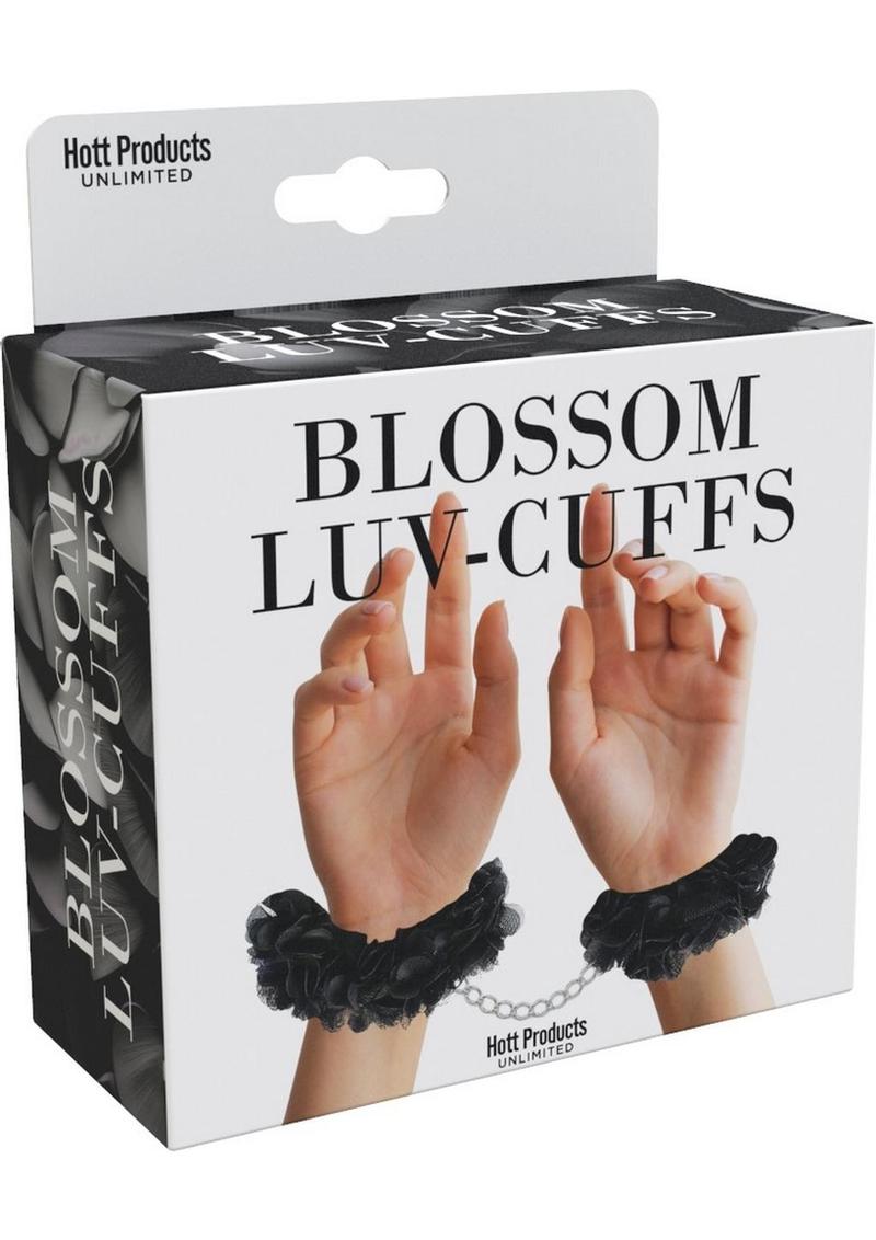 Load image into Gallery viewer, Blossom Luv Cuffs - Black
