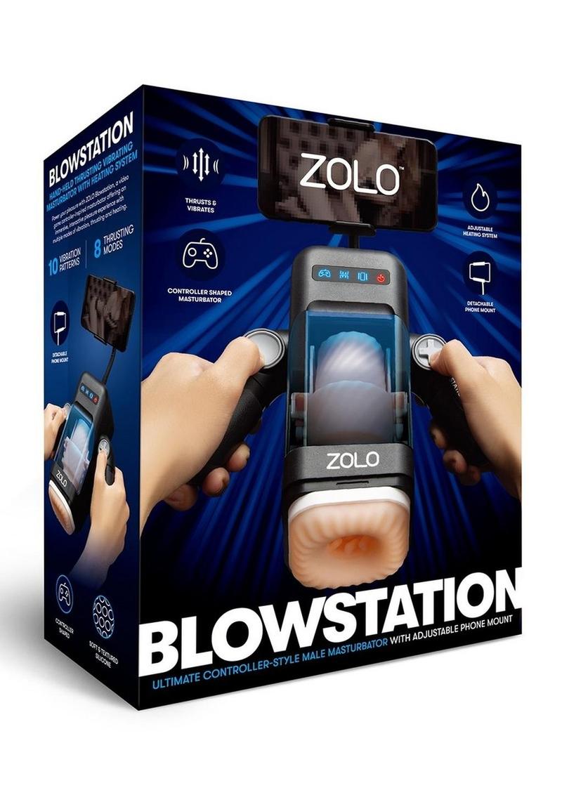 Load image into Gallery viewer, Blowstation Rechargeable Masturbator - Black
