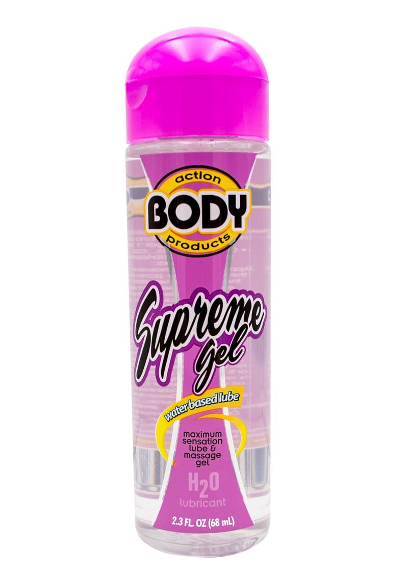 Load image into Gallery viewer, Body Action Supreme Gel Water Based Lubricant - 2.3 Oz
