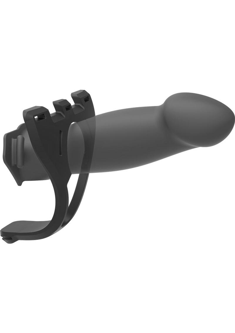 Load image into Gallery viewer, Body Extensions Be Bold Silicone Strap-On Harness with Hollow Dildo
