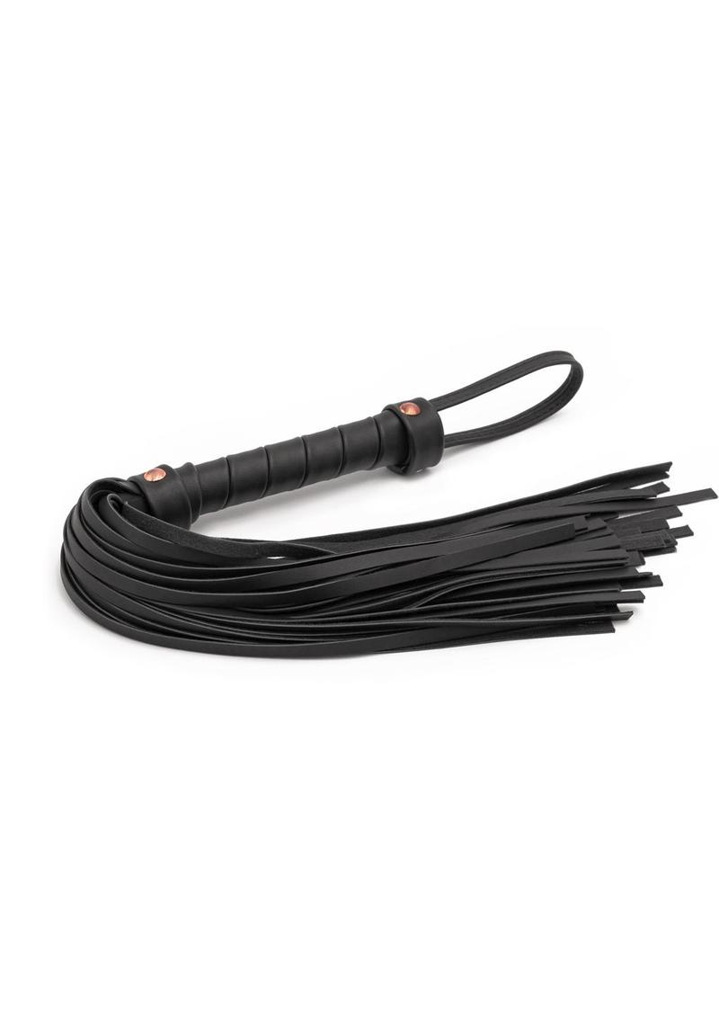 Load image into Gallery viewer, Bondage Couture Pu Leather Flogger - Black
