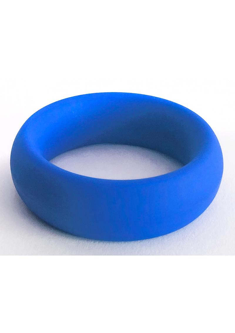 Load image into Gallery viewer, Boneyard Meat Rack Beef Up Bulge Ring 3x Silicone Cock Ring - Blue
