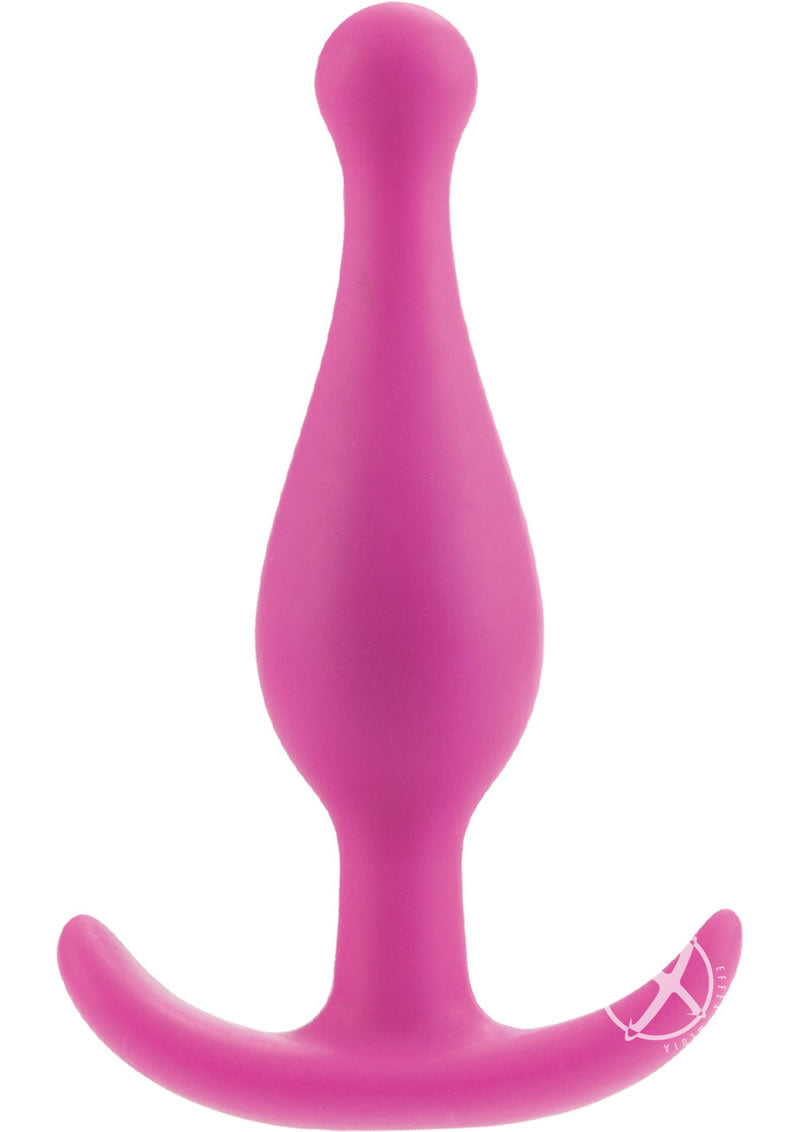 Load image into Gallery viewer, Booty Call Booty Rocker Silicone Butt Plug - Pink
