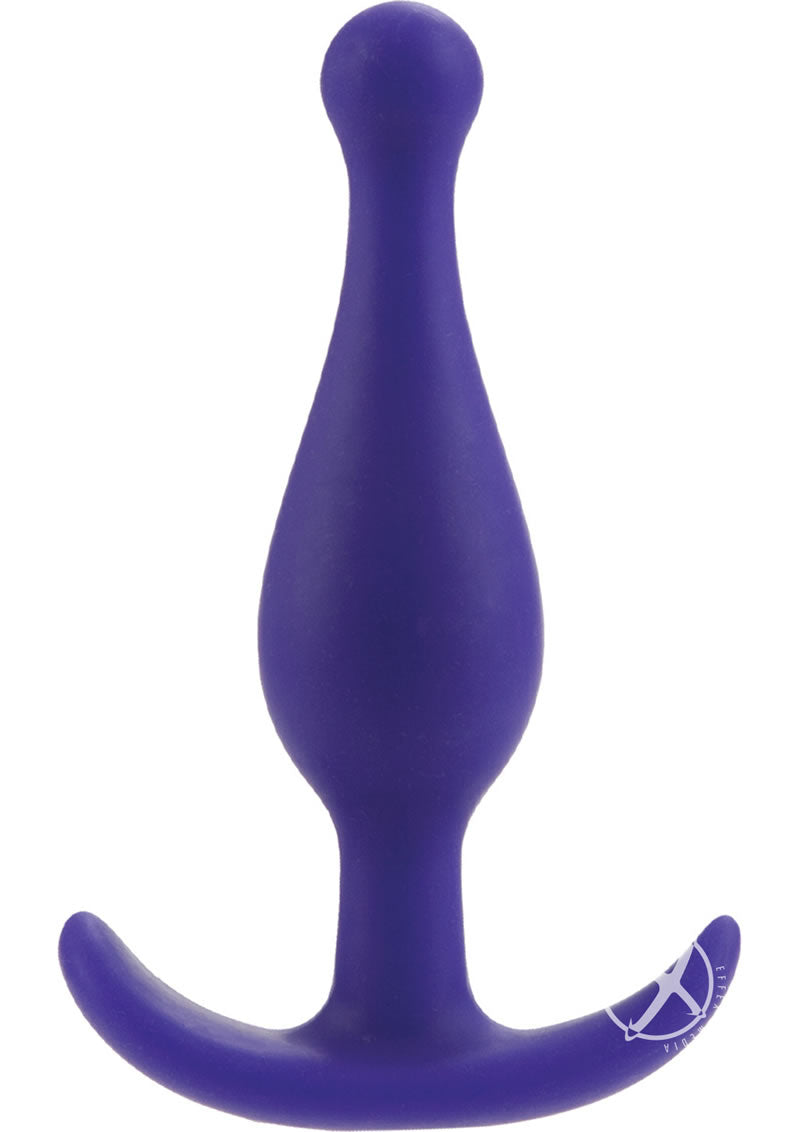 Load image into Gallery viewer, Booty Call Booty Rocker Silicone Butt Plug - Purple
