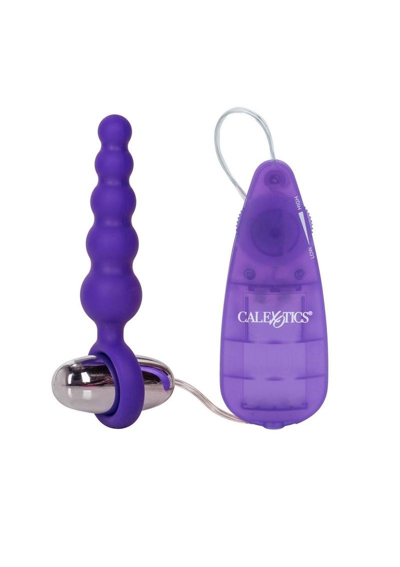 Load image into Gallery viewer, Booty Call Booty Shaker Silicone Vibrating Butt Plug with Remote Control - Purple
