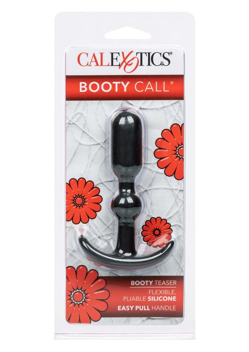 Load image into Gallery viewer, Booty Call Booty Teaser Silicone Butt Plug - Black
