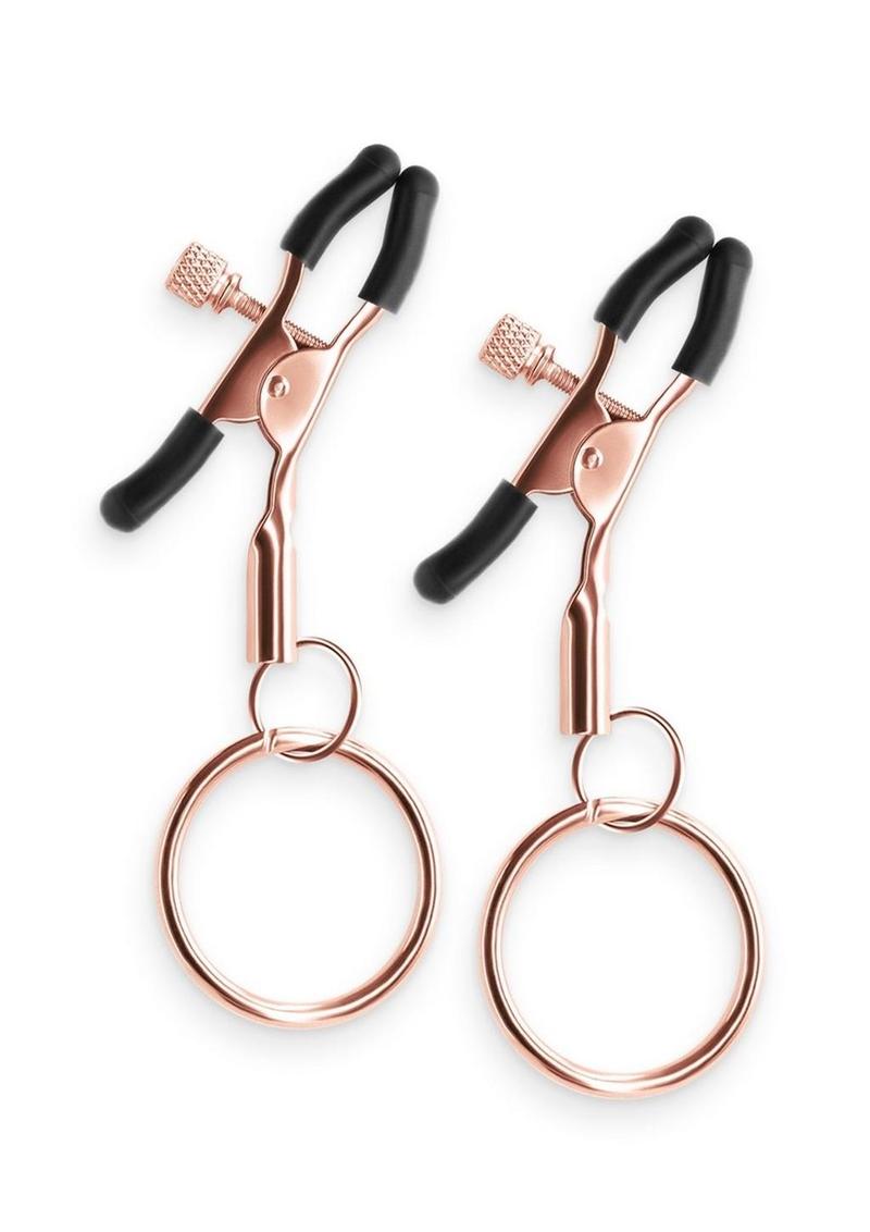 Load image into Gallery viewer, Bound Nipple Clamps C2 - Metal/Rose Gold
