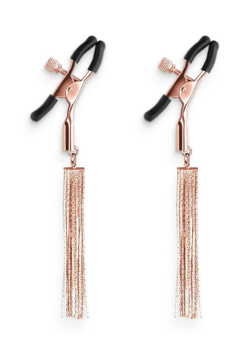 Load image into Gallery viewer, Bound Nipple Clamps D2 - Metal/Rose Gold
