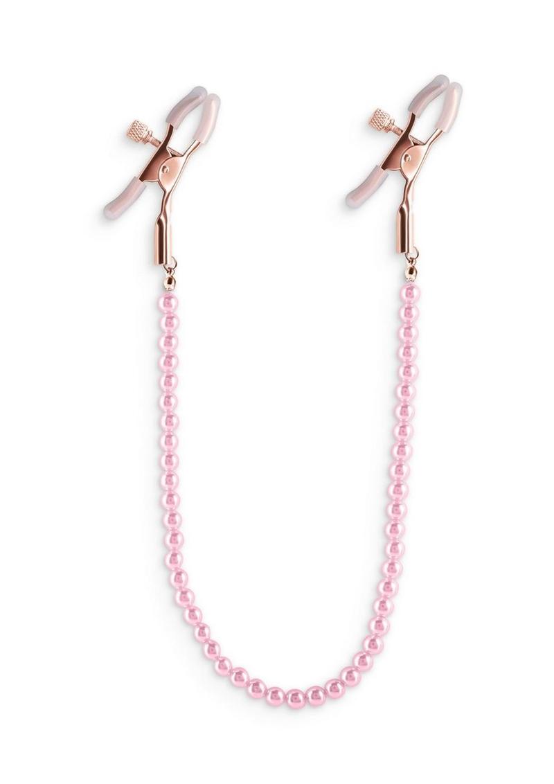 Load image into Gallery viewer, Bound Nipple Clamps Dc1 - Metal/Pink/Rose Gold
