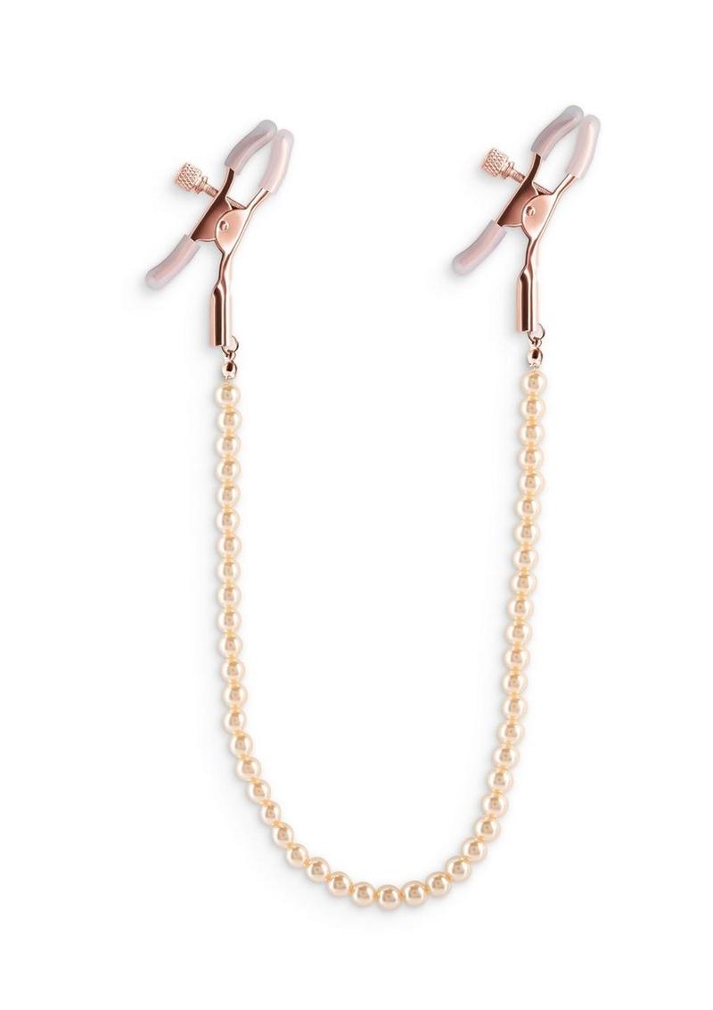 Load image into Gallery viewer, Bound Nipple Clamps Dc1 - Metal/Rose Gold
