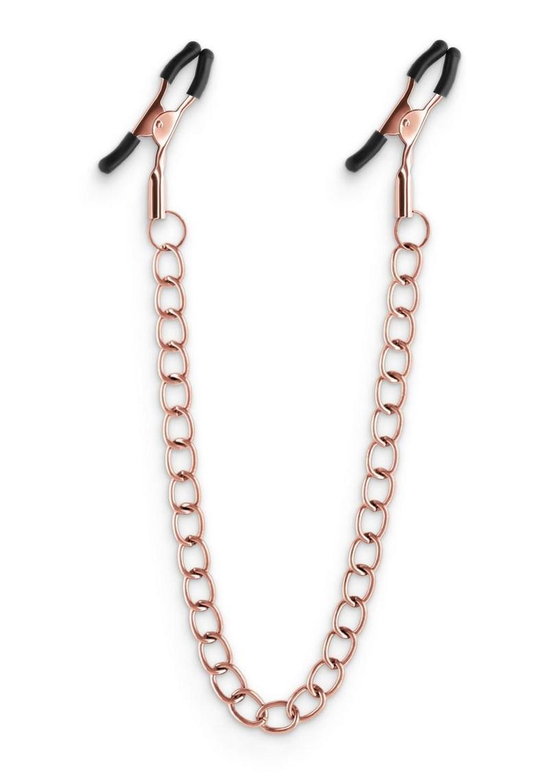 Load image into Gallery viewer, Bound Nipple Clamps Dc2 - Metal/Rose Gold
