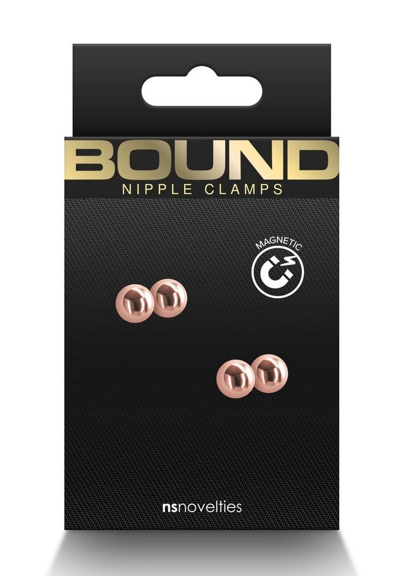 Load image into Gallery viewer, Bound Nipple Clamps M1 - Metal/Rose Gold
