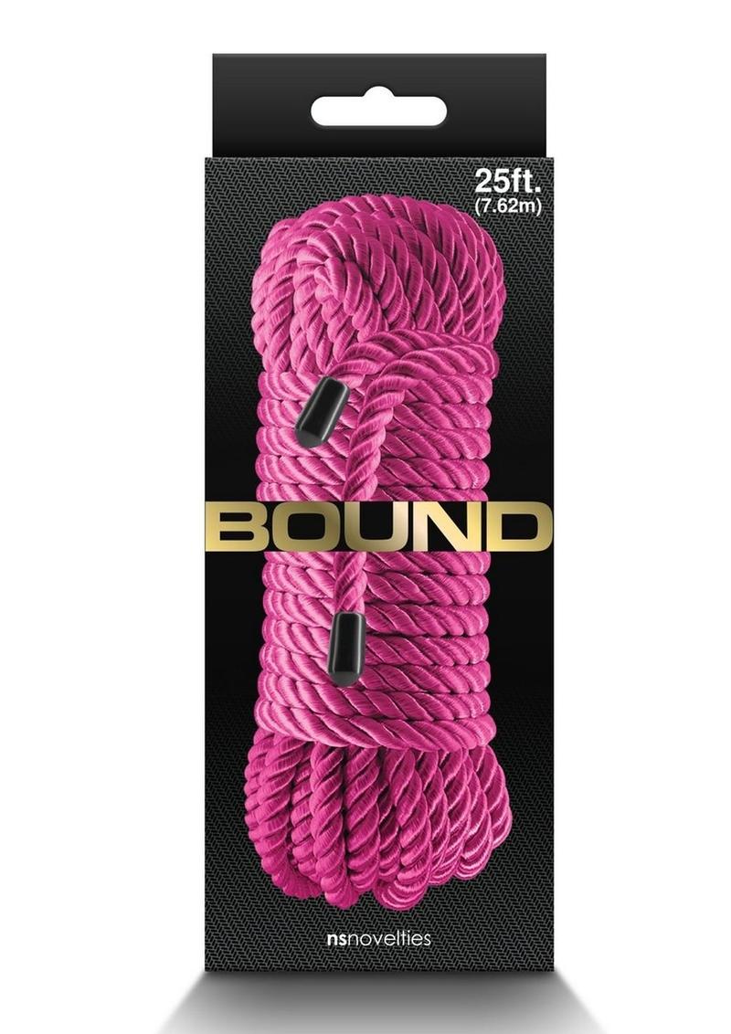 Load image into Gallery viewer, Bound Rope - Pink - 25ft
